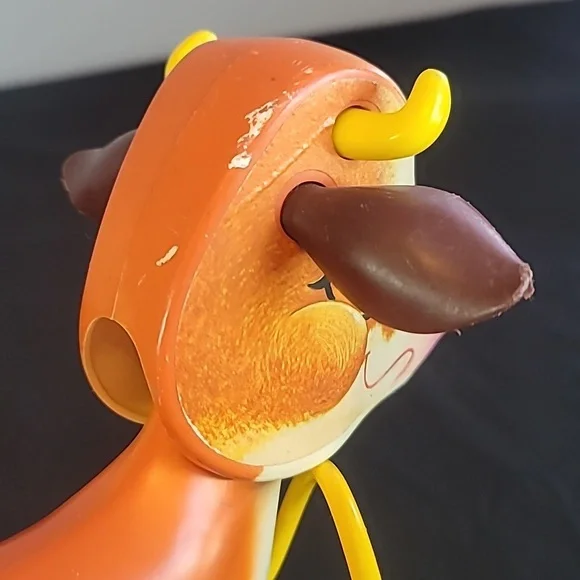 Vintage 1972 FISHER-Price #132 Molly Moo Cow - Picture 8 of 11